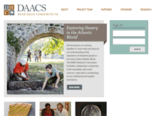 Tablet Screenshot of daacsrc.org